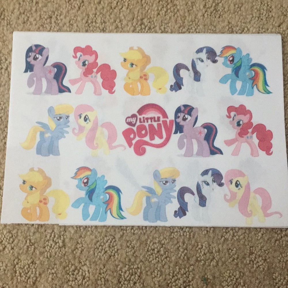 Lion king & My little pony Cupcakes topper